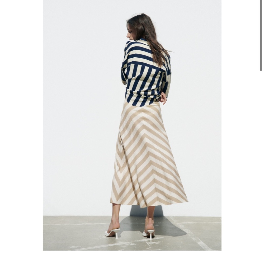 LZara linen blend skirt - Picture 4 of 7